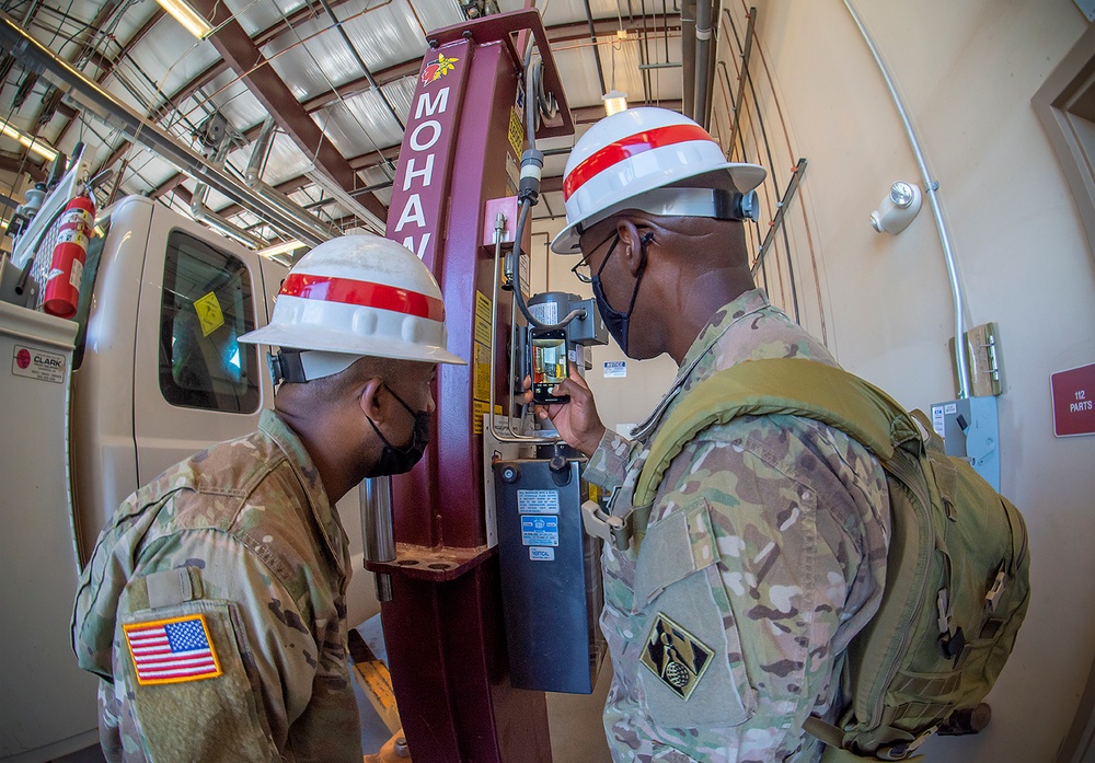 249th Engineer Battalion-Prime Power conducts power assessments on Navajo Nation