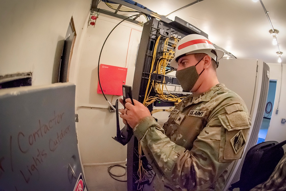 249th Engineer Battalion-Prime Power conducts power assessments on Navajo Nation