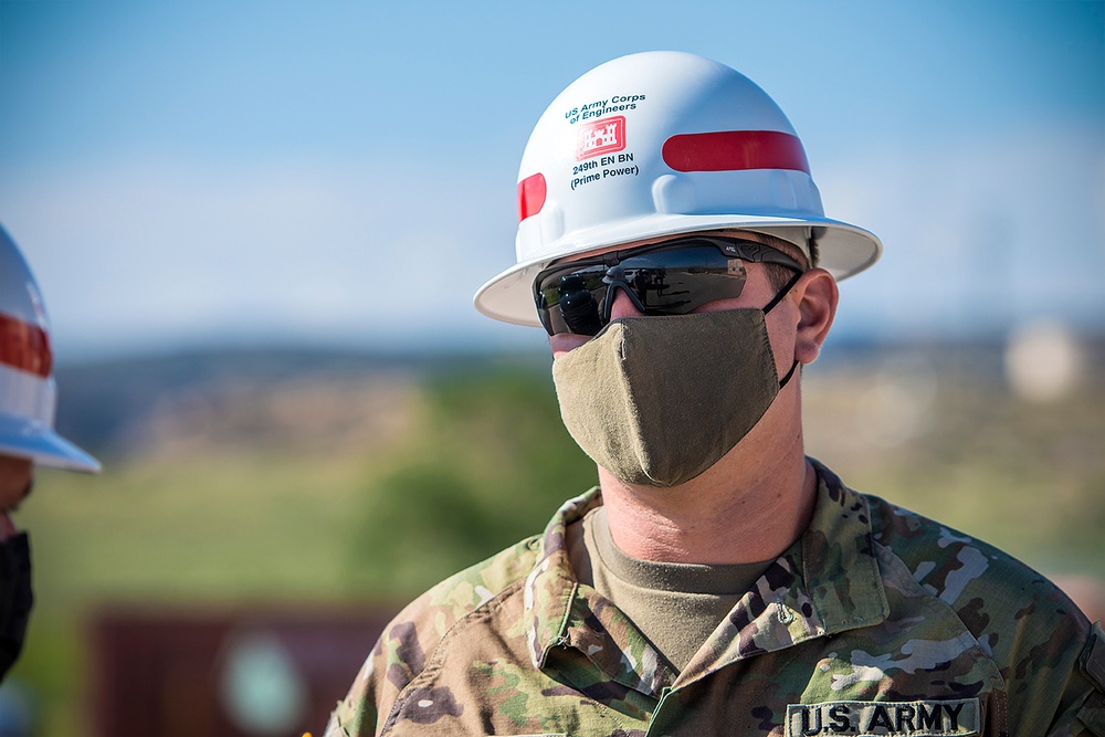 249th Engineer Battalion-Prime Power conducts power assessments on Navajo Nation