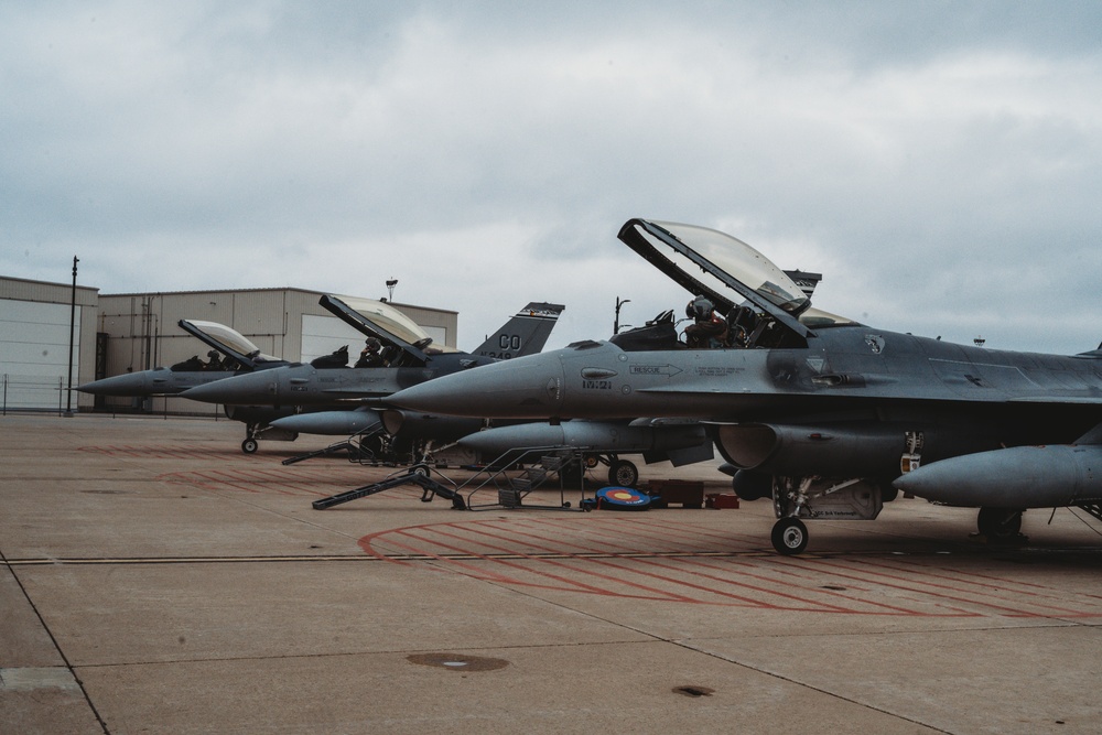 140th Wing Conducts Readiness Exercise at Buckley SFB