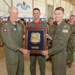 RADM J. F. MEIER presents VP10 with Aviation Safety Award