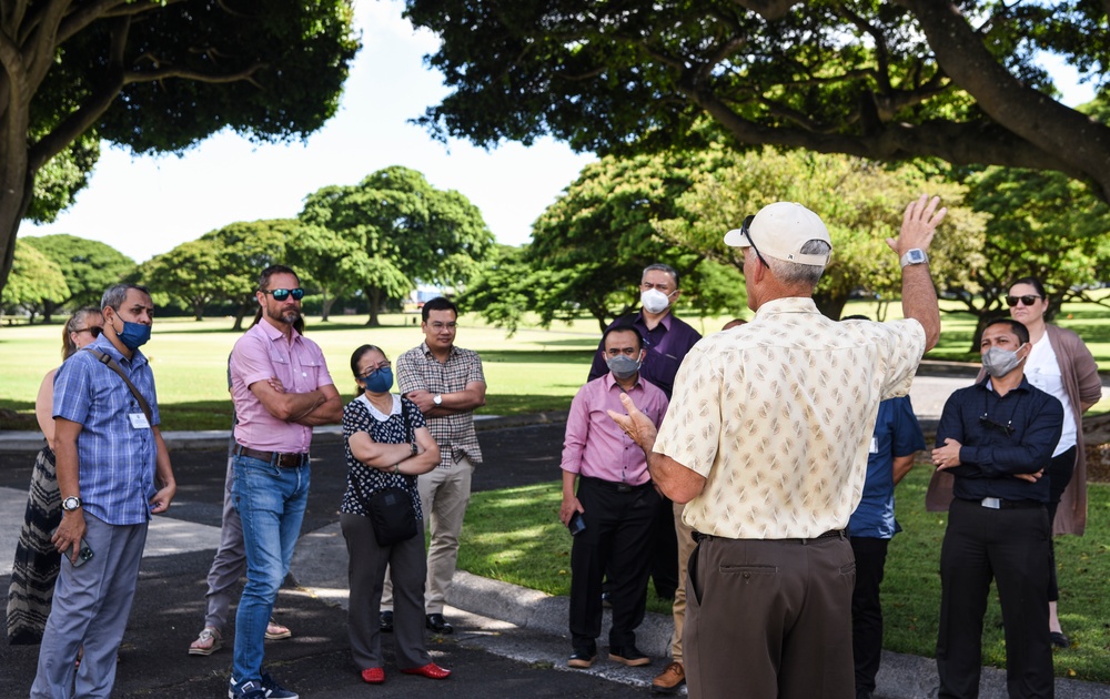 DPAA Scientific Summit visits National Memorial Cemetery of the Pacific