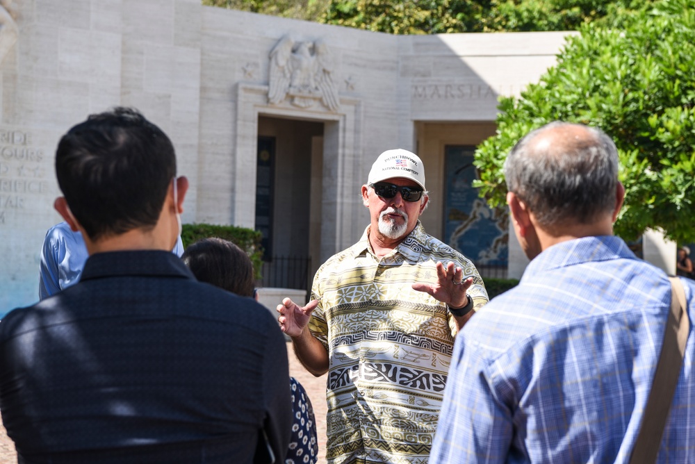 DPAA Scientific Summit visits National Memorial Cemetery of the Pacific
