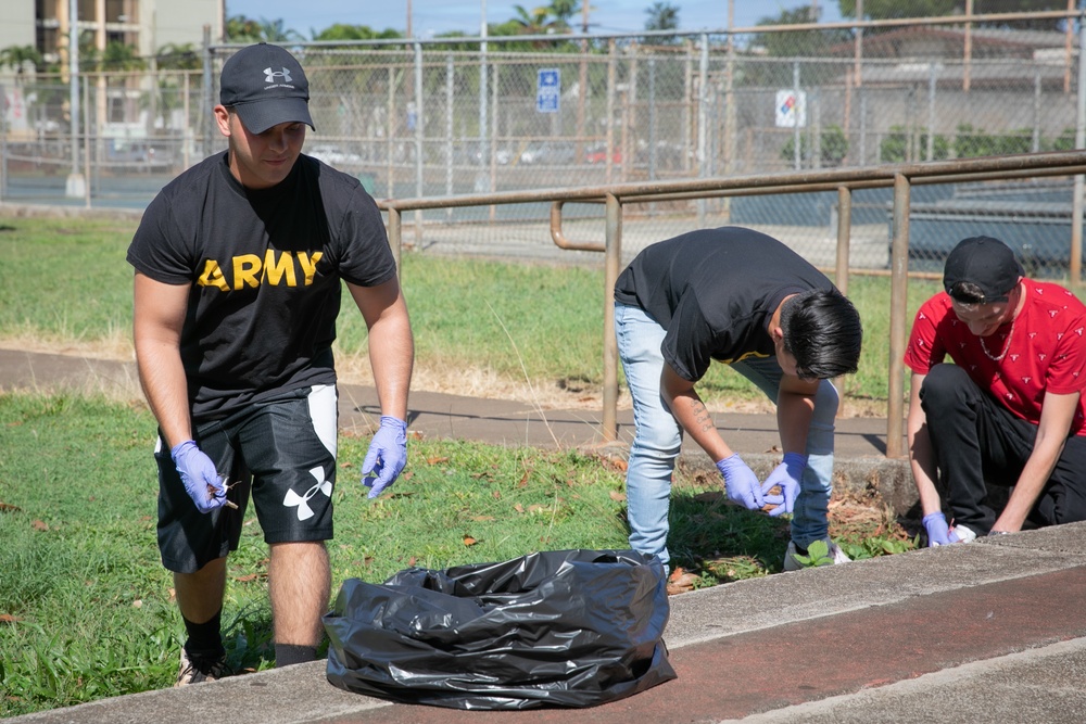 25ID 3IBCT Public Lands Cleanup
