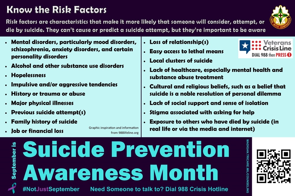 Suicide Prevention and Awareness Month graphic 2