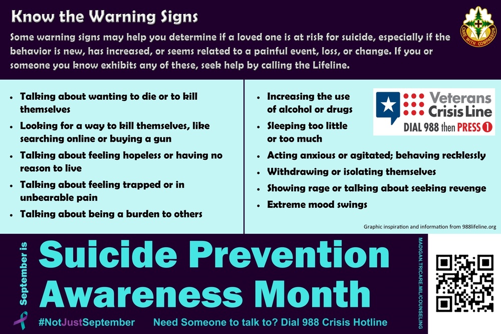 Suicide Prevention and Awareness Month graphic 3