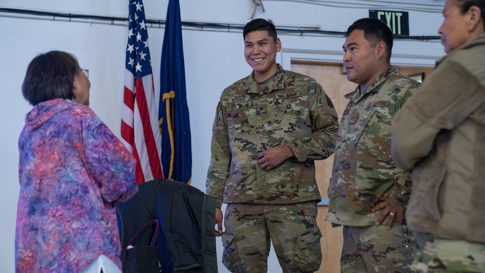 Soldiers and Airmen of Joint Task Force-Nome support Operation Merbok Response