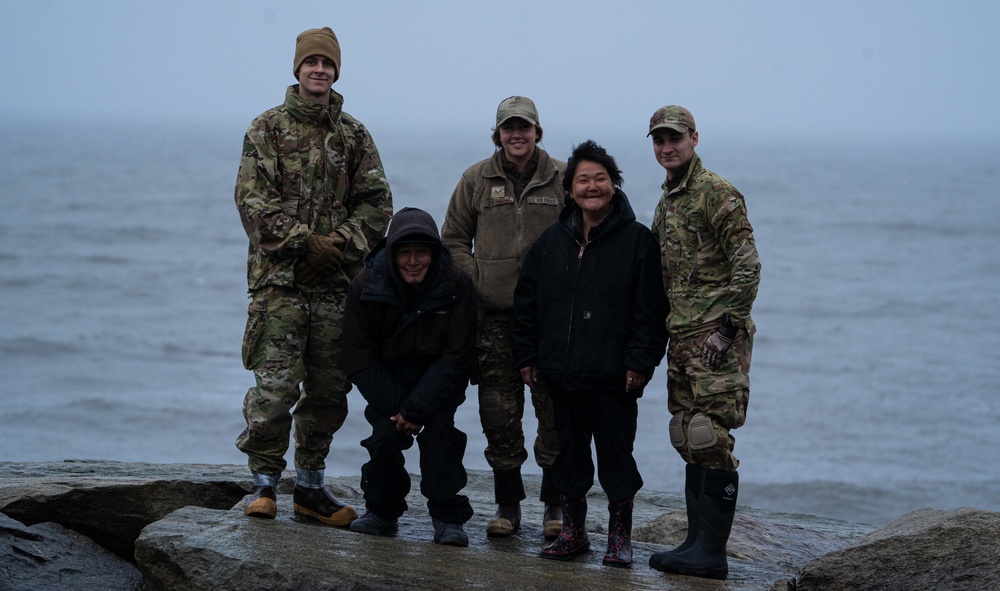 Soldiers and Airmen of Joint Task Force-Nome support Operation Merbok Response