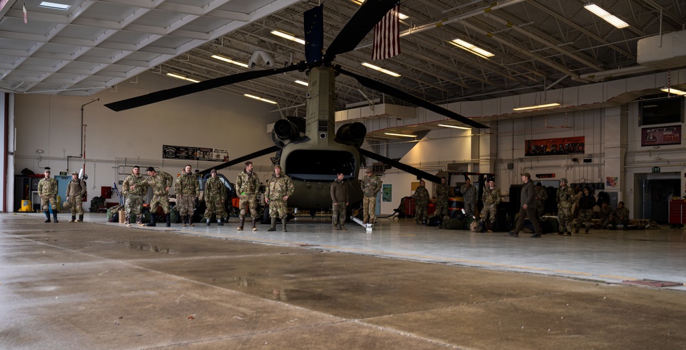 Soldiers and Airmen of Joint Task Force-Nome support Operation Merbok Response