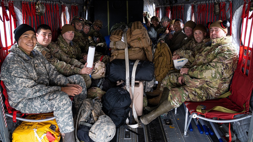 Soldiers and Airmen of Joint Task Force-Nome support Operation Merbok Response
