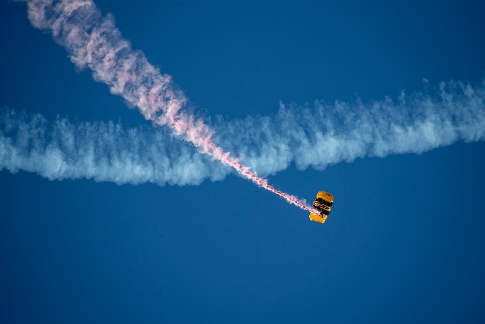 Miramar 2022 Airshow: Leap Frogs/ Golden Knights 9/23