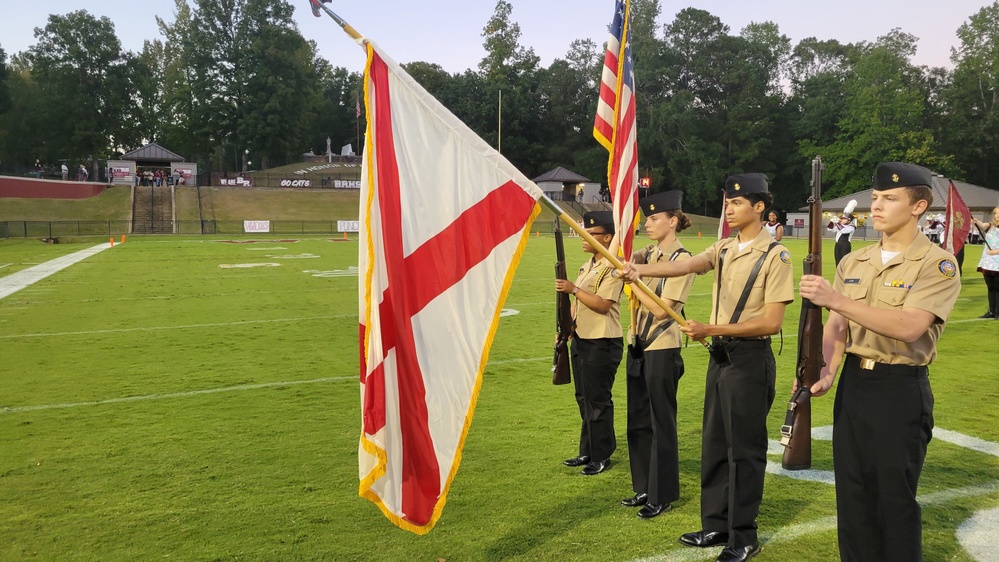 BRHS NJROTC Color Guard