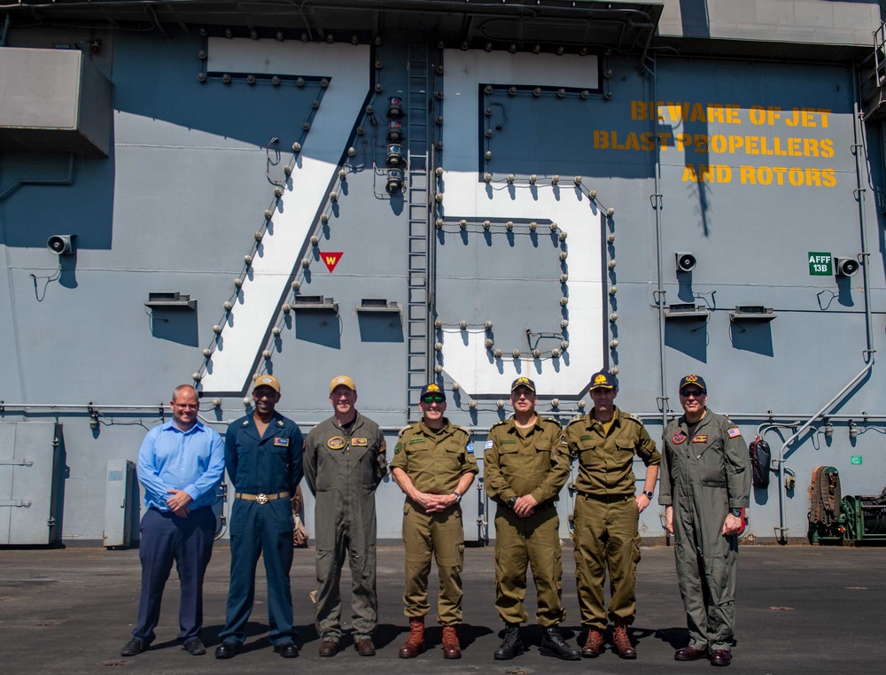 Maj. Gen. Amir Baram Visits Truman