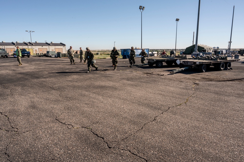 140th Wing Conducts Readiness Exercise at Buckley SFB