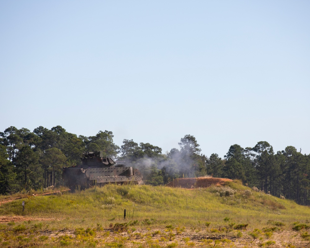 Family Day ends Hound Battalion's combined arms live fire exercise