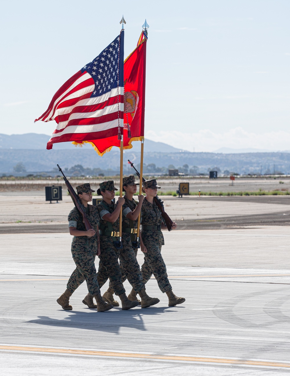 DVIDS - Images - Miramar 2022 Airshow: Color Guard 9/24 [Image 3 of 5]