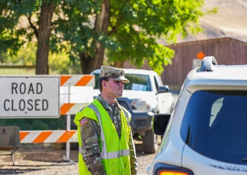 Oregon National Guard Helping Fight Double Creek Fire