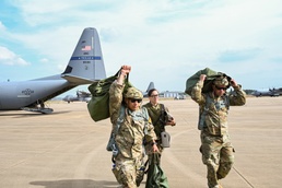 Texas Guardsmen Fly at Falcon Leap 2022
