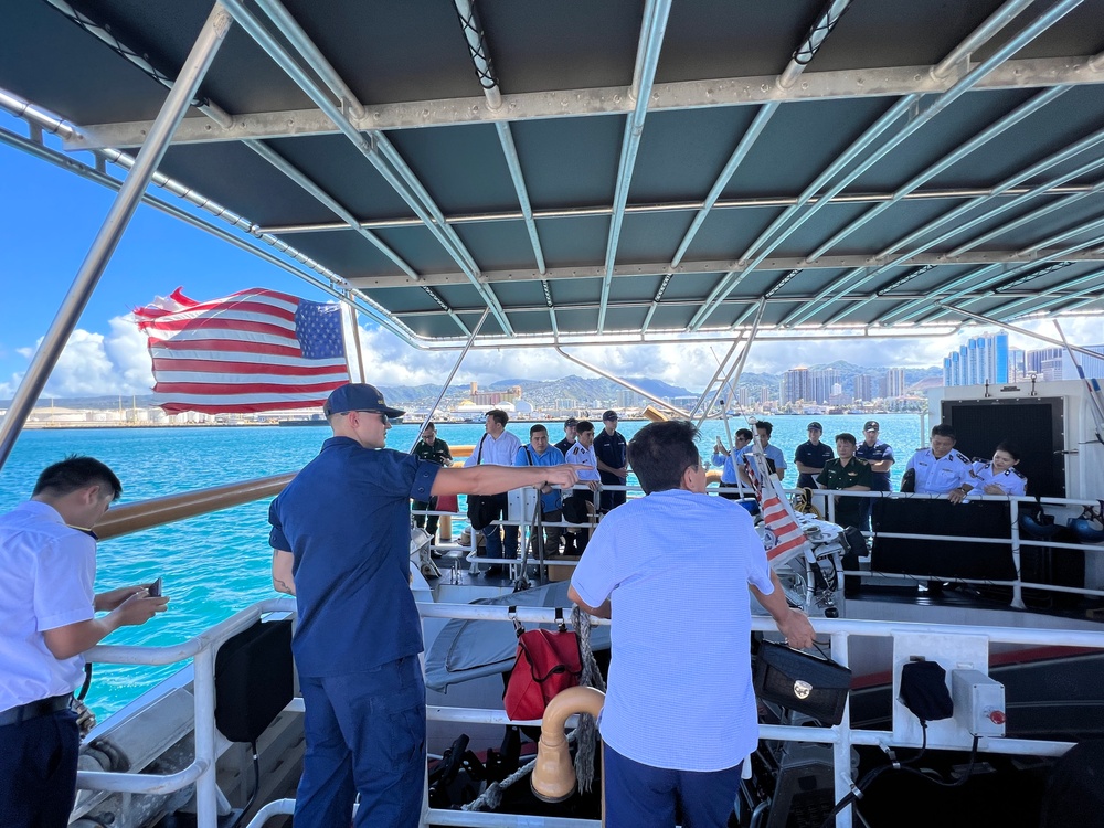 Vietnamese Delegation visits U.S. Coast Guard Cutter Joseph Gerczak (WPC 1126)