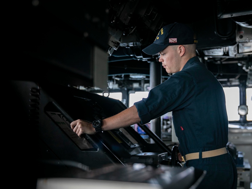 USS Delbert D. Black Conducts Daily Operations