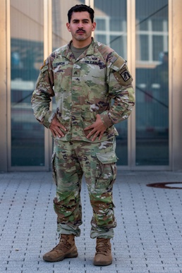 From one uniform to another, Former Marine now Soldier proud to serve in support of NATO Allies