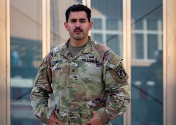 From one uniform to another, Former Marine now Soldier proud to serve in support of NATO Allies