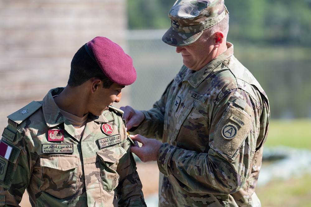 Qatari Joint Special Forces soldier graduates U.S. Army Ranger School