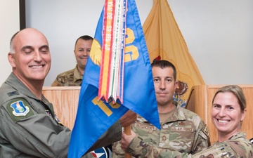 150th Special Operations Squadron change of command ceremony
