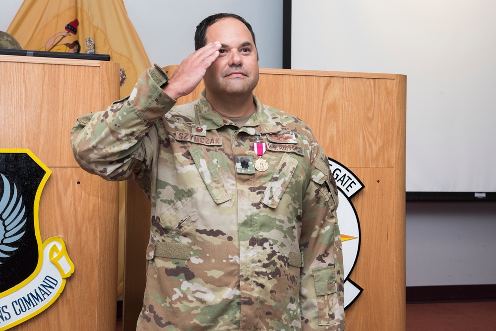 150th Special Operations Squadron change of command ceremony