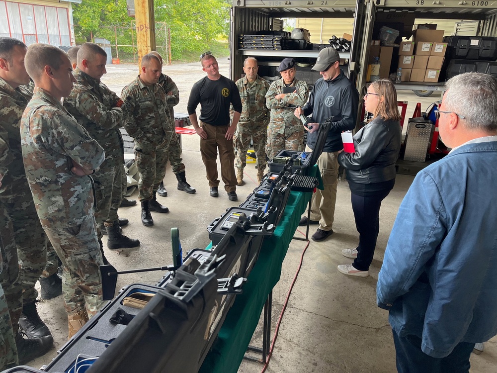 Vermont National Guard Civil Support Trains with State Partner North Macedonia