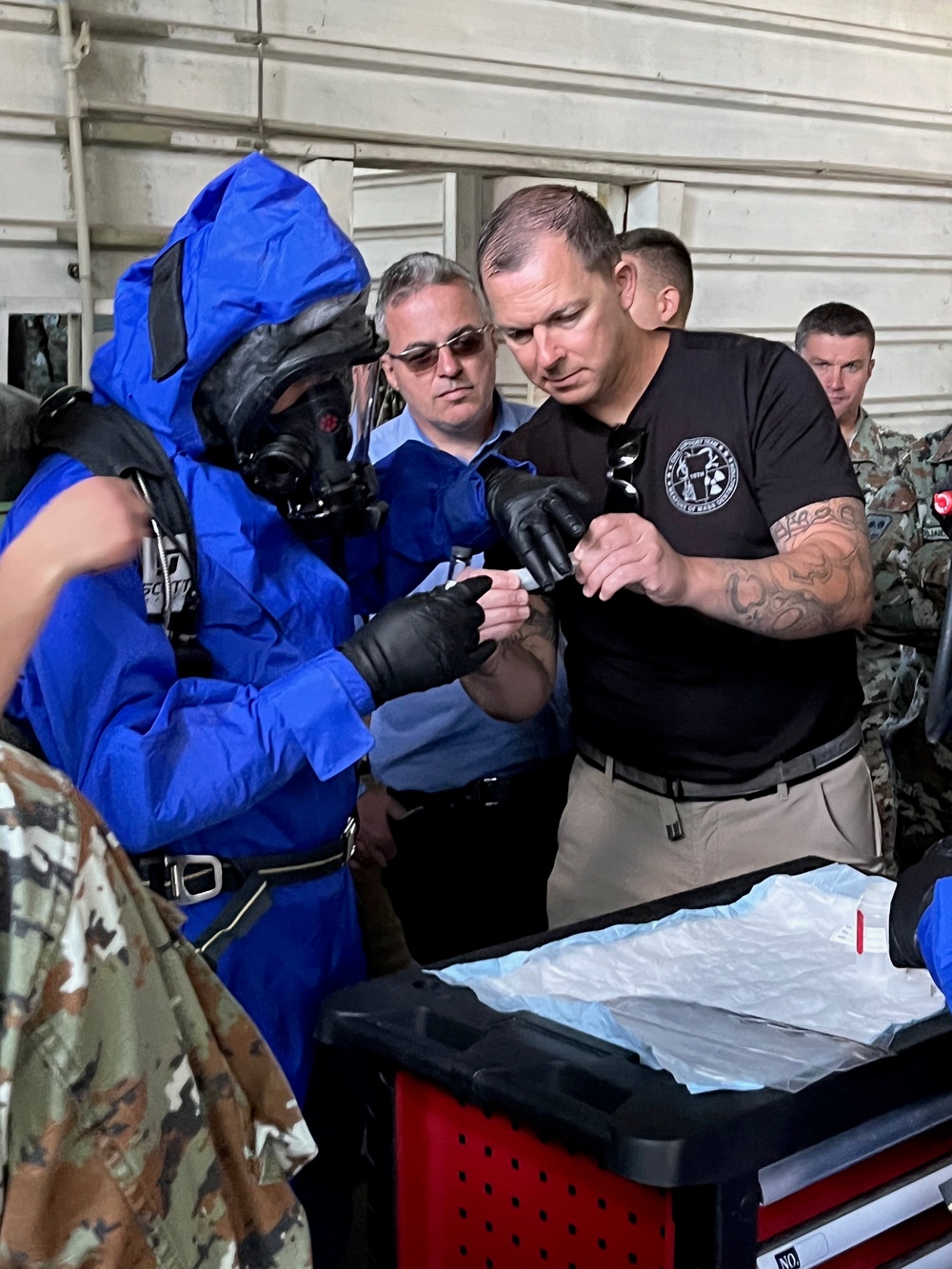 Vermont National Guard Civil Support Trains with State Partner North Macedonia