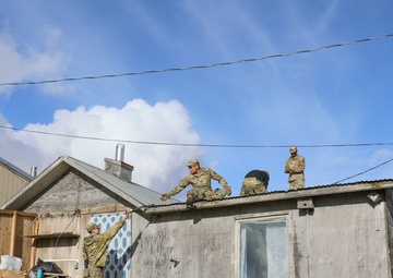Joint Task Force – Bethel service members assist Toksook Bay following disaster declaration