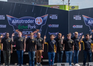 Future U.S. Army Soldiers enlist at Texas Motor Speedway, NASCAR race