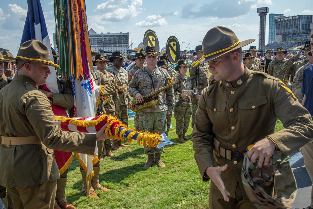 Future U.S. Army Soldiers enlist at Texas Motor Speedway, NASCAR race