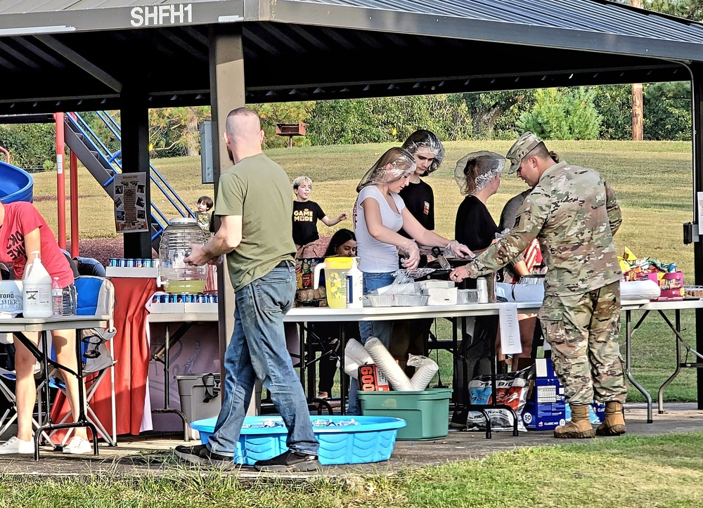Service members, families enjoy Military Appreciation event at Fort McCoy's Patriot Park