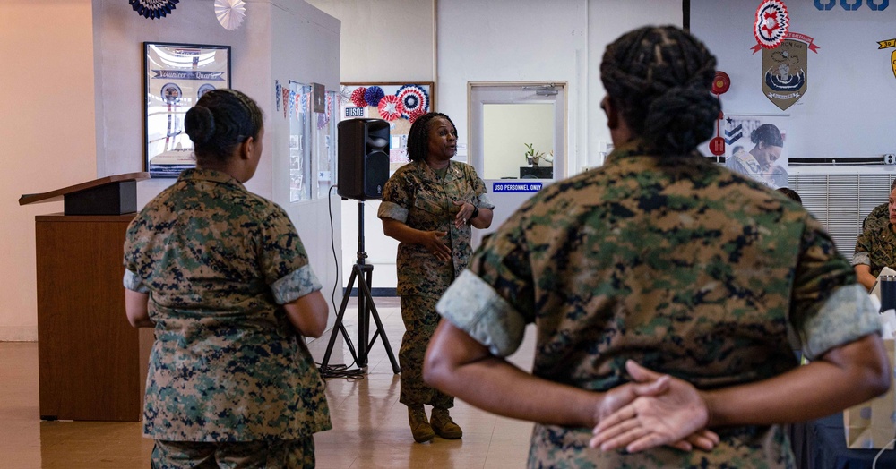 Camp Schwab hosts Women’s Leadership and Education Forum