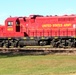 Army locomotive at Fort McCoy