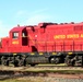 Army locomotive at Fort McCoy