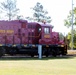 Army locomotive at Fort McCoy