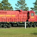 Army locomotive at Fort McCoy