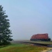 Army locomotive at Fort McCoy