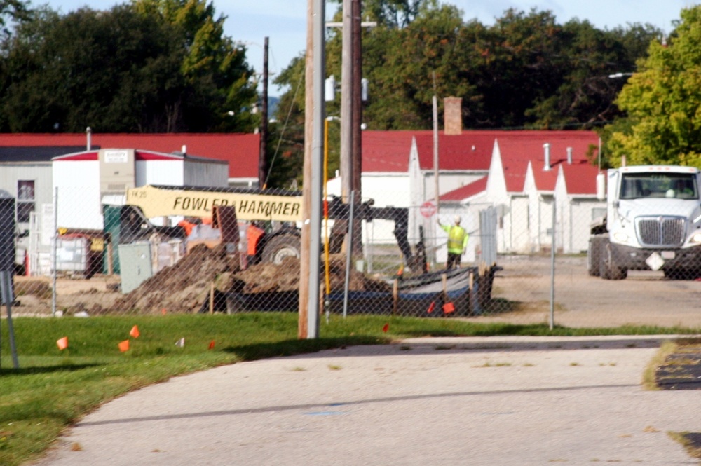 Construction operations for $11.96 million transient training brigade headquarters at Fort McCoy