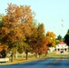 Fall Colors and the American Flag at Fort McCoy