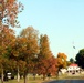 Fall Colors and the American Flag at Fort McCoy