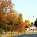 Fall Colors and the American Flag at Fort McCoy