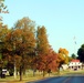 Fall Colors and the American Flag at Fort McCoy