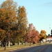 Fall Colors and the American Flag at Fort McCoy