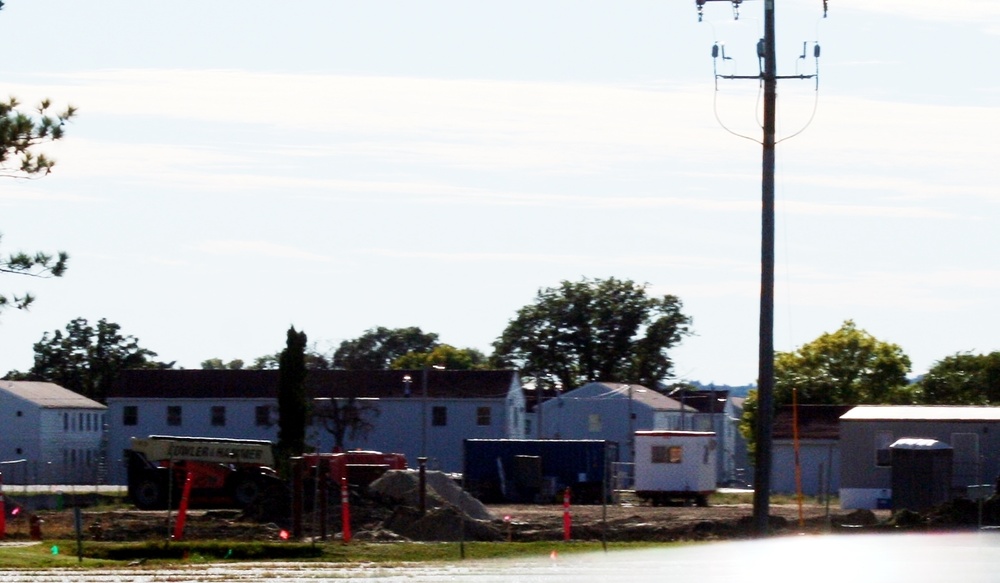 Construction operations for $11.96 million transient training brigade headquarters at Fort McCoy