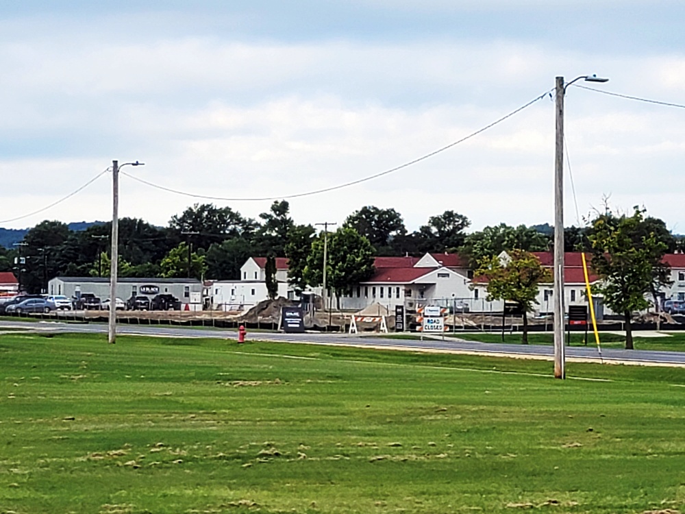 Construction operations for $11.96 million transient training brigade headquarters at Fort McCoy