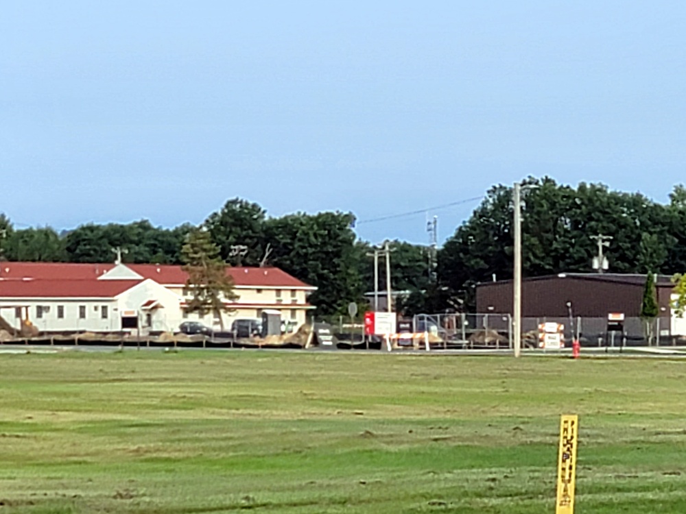 Construction operations for $11.96 million transient training brigade headquarters at Fort McCoy